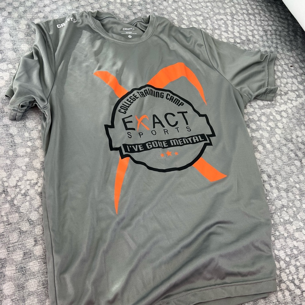 Graphic Tee Workout Shirt
